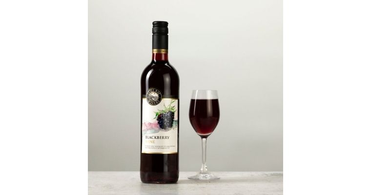 Blackberry Wine by Lyme Bay Winery