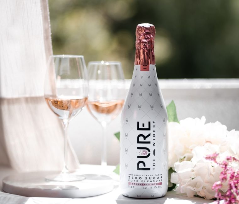 Pure The Winery Sparkling Rose NV