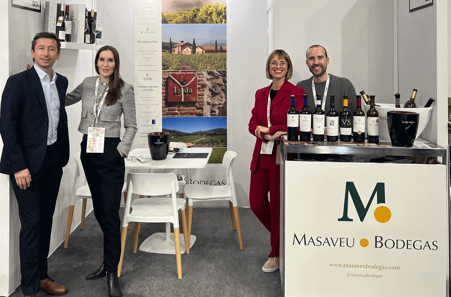 The Masaveu Bodegas export team