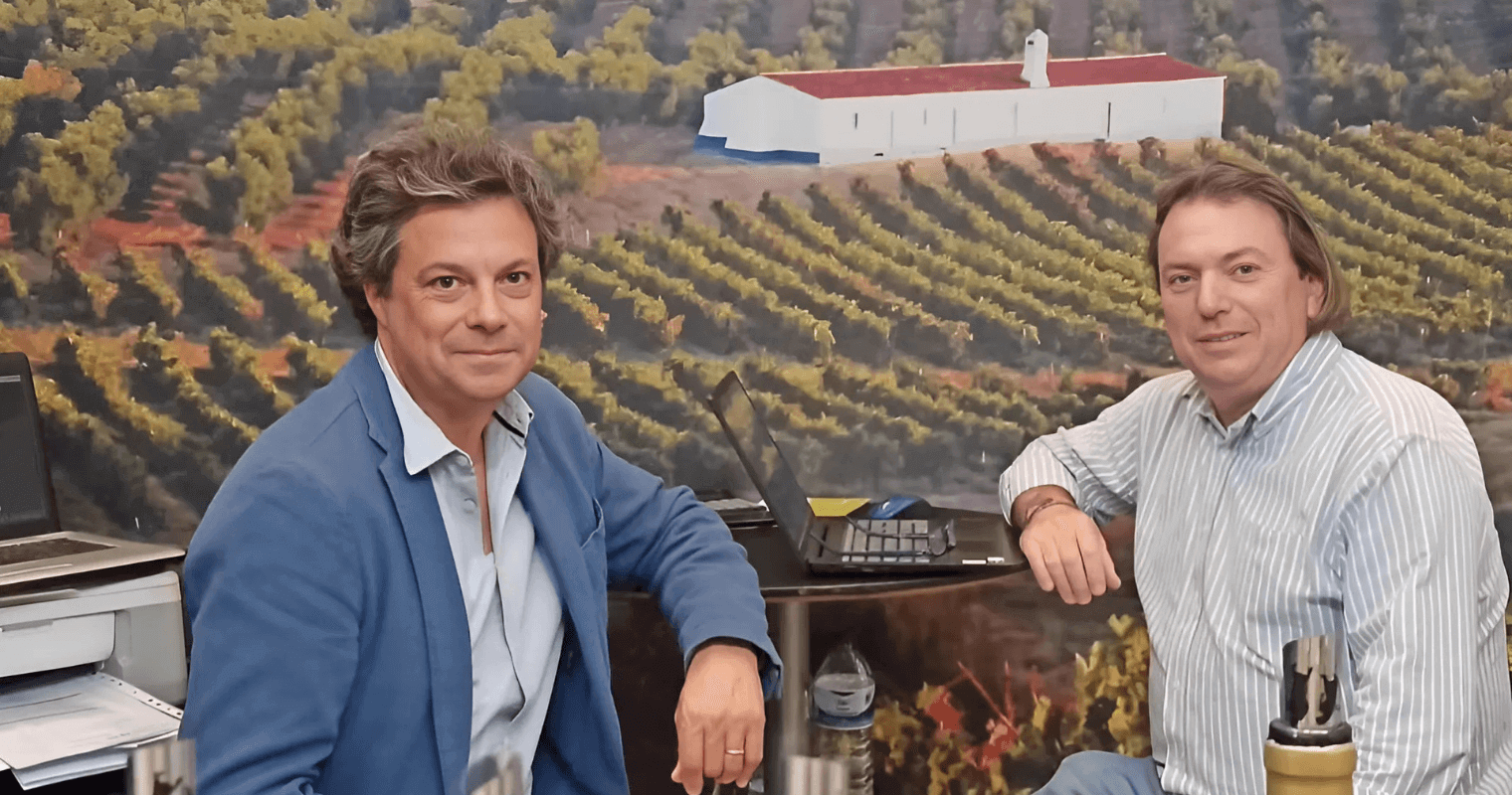 Pedro Schmidt (left), General Manager, and Carlos Campos (right), Commercial Director of Herdade Paço do Conde.
