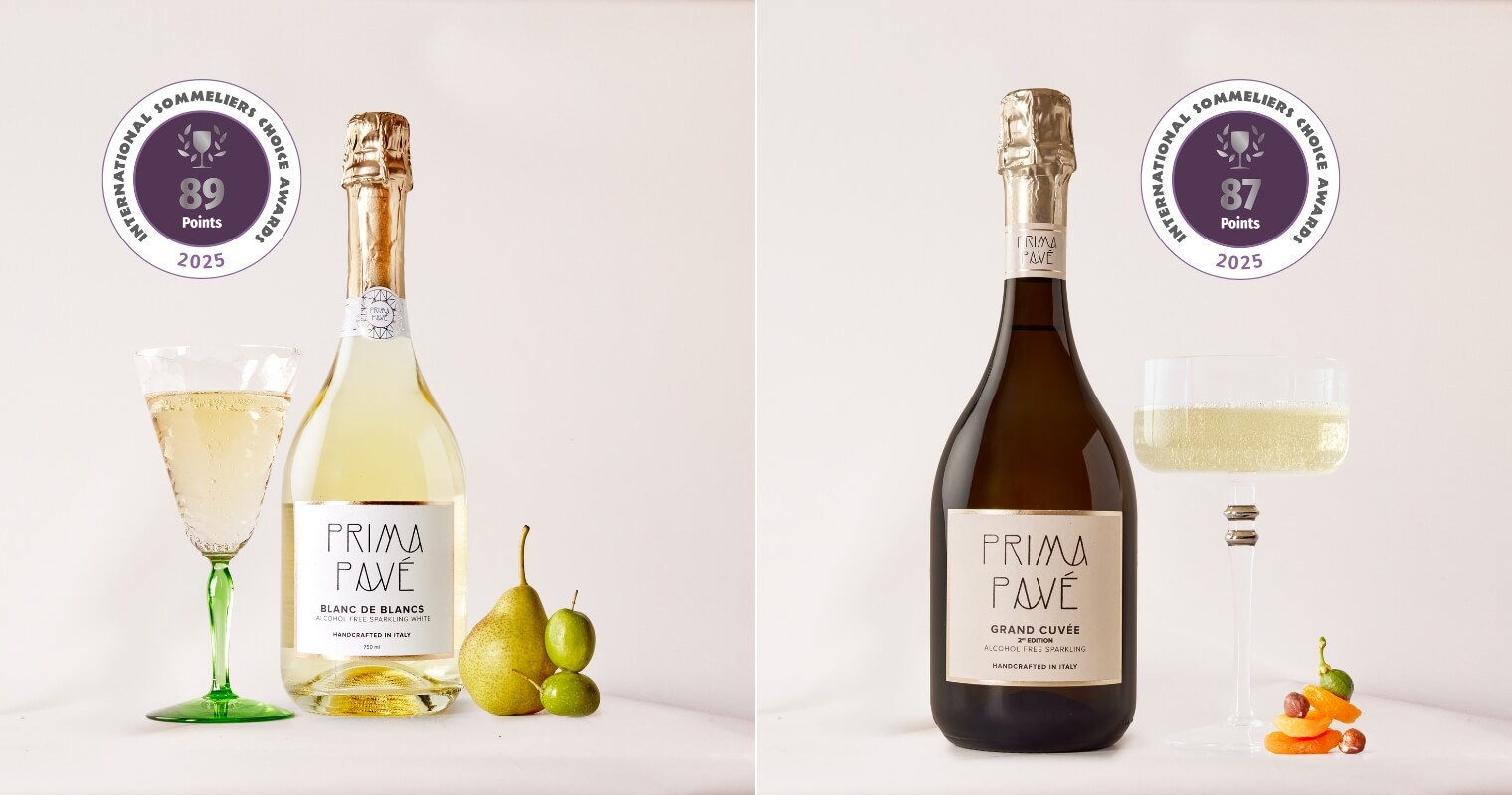 Blanc de Blancs and (Right) Grand Cuvée
