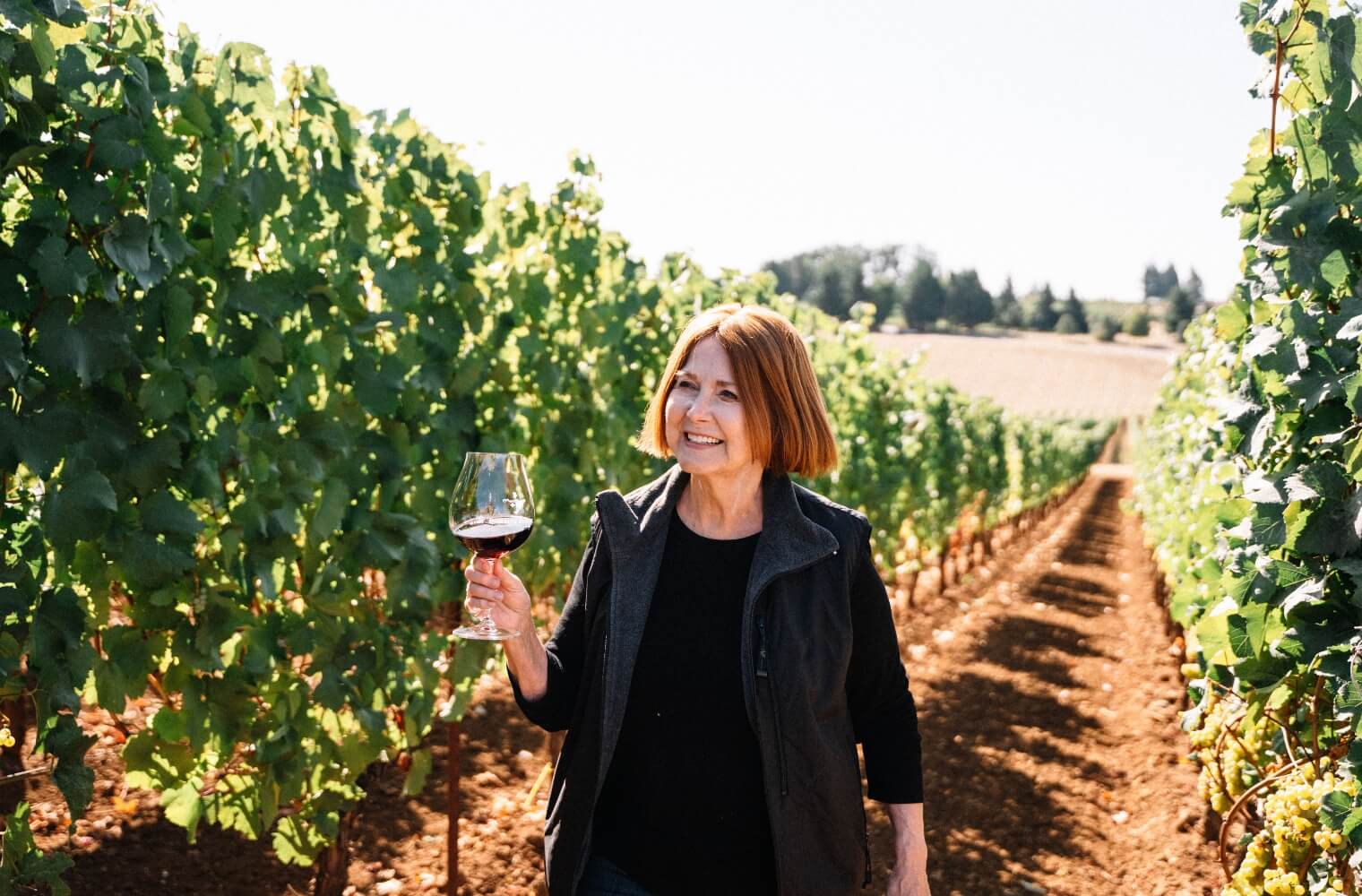 Grace Evenstad owner of Domaine Serene