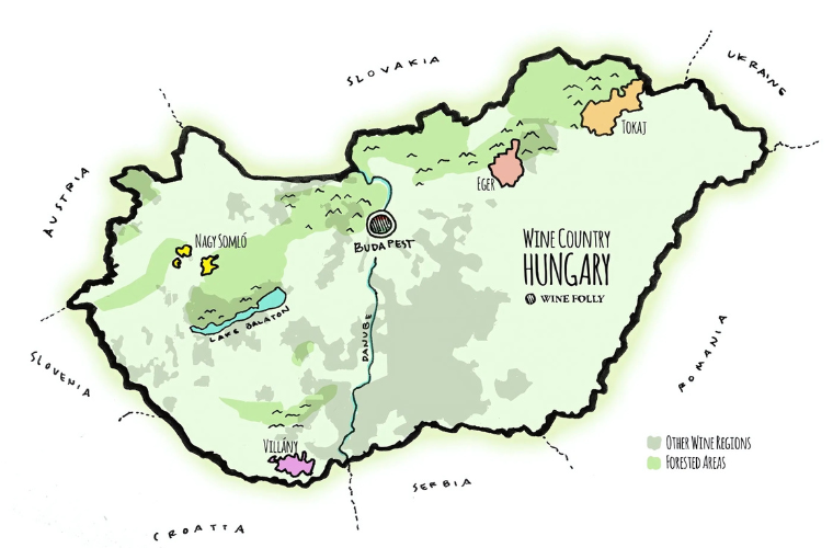 Hungarian Wine Regions