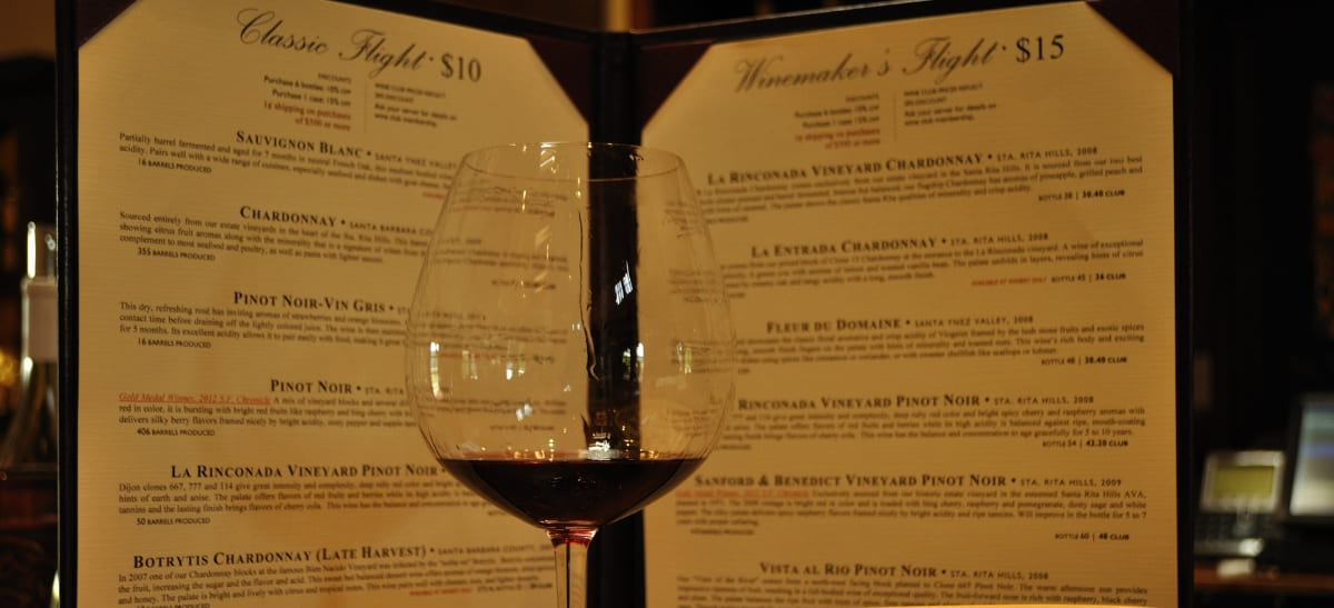 List of wine