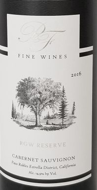 Logo for: RF Fine Wines Cabernet Sauvignon 2016