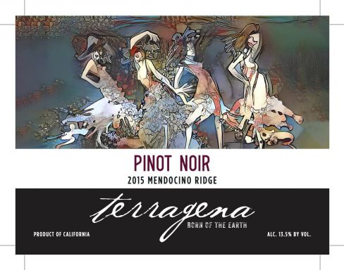 Logo for: Terragena Mendocino Ridge Pinot Noir