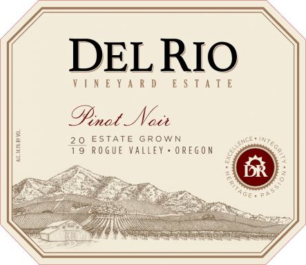 Logo for: Del Rio Vineyards Pinot Noir
