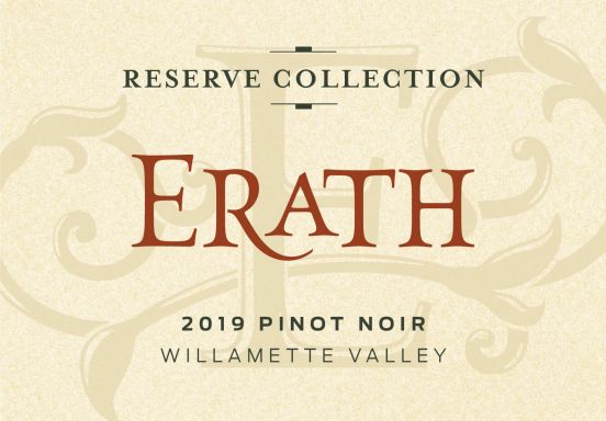 Logo for: Erath Reserve Collection Pinot Noir 2019