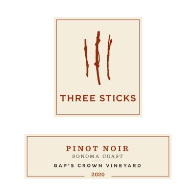 Logo for: 2021 Three Sticks Sonoma Coast Pinot Noir Gap's Crown