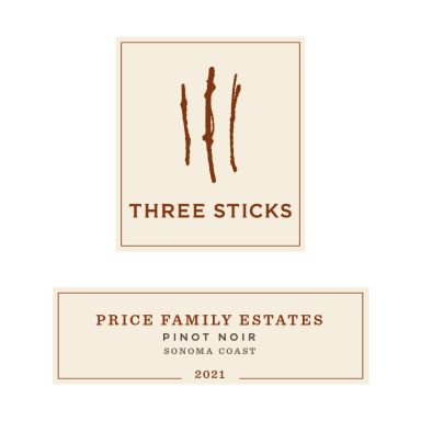 Logo for: 2021 Three Sticks Sonoma Coast Price Family Estate Pinot Noir
