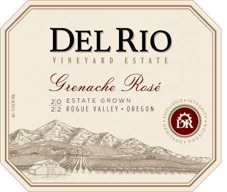 Logo for: Del Rio Vineyard Estate Grenache Rose