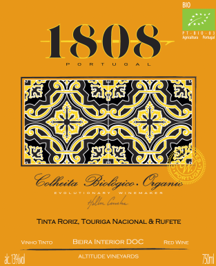 Logo for: 1808 Colheita Beira Interior Doc Red 2019