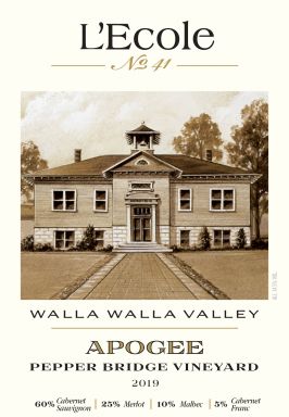 Logo for: 2019 Apogee, Pepper Bridge Vineyard