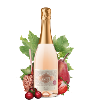 Logo for: SEPPI™ Craft Sparkling Wines 2018 Brut Rosé