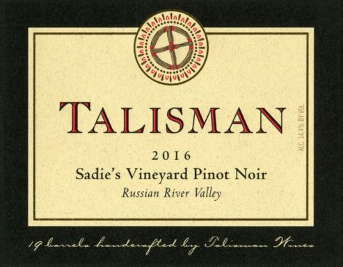 Logo for: Sadie's Vineyard Pinot Noir