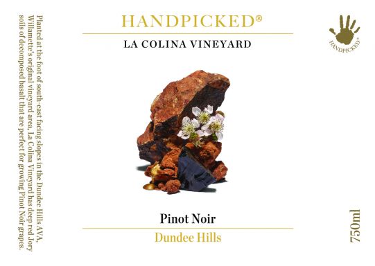 Logo for: Handpicked La Colina Vineyard Pinot Noir