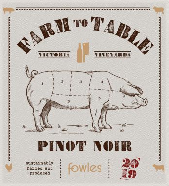Logo for: Farm to Table Pinot Noir