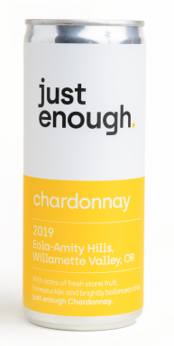 Logo for: Just Enough Wines Chardonnay