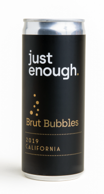 Logo for: Just Enough Wines Brut Bubbly Pinot Gris