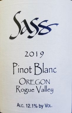 Logo for: Sass Pinot Blanc 2019