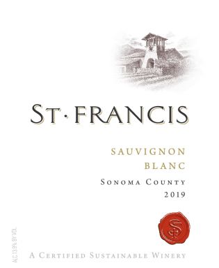 Logo for: St. Francis Sonoma County Sauvignon Blanc