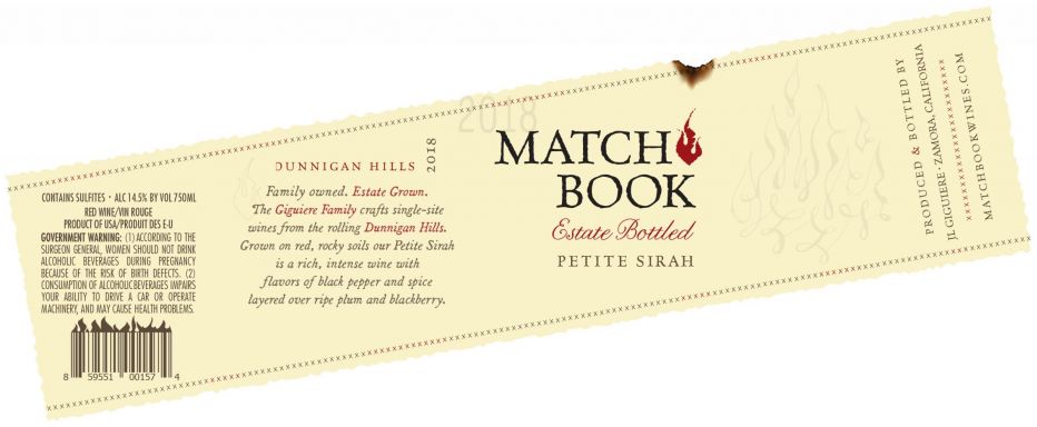 Logo for: Matchbook/Petite Sirah