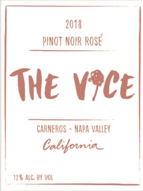 Logo for: The Vice Rosé of Pinot Noir, Carneros 