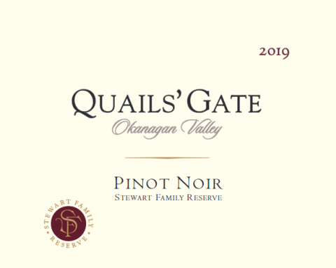 Logo for: 2019 Quails' Gate Stewart Family Reserve Pinot Noir 