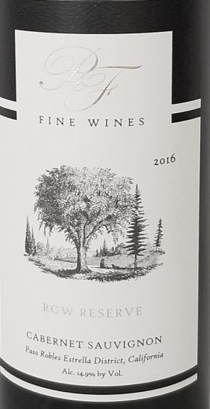 Photo for: RF Fine Wines Cabernet Sauvignon 2016