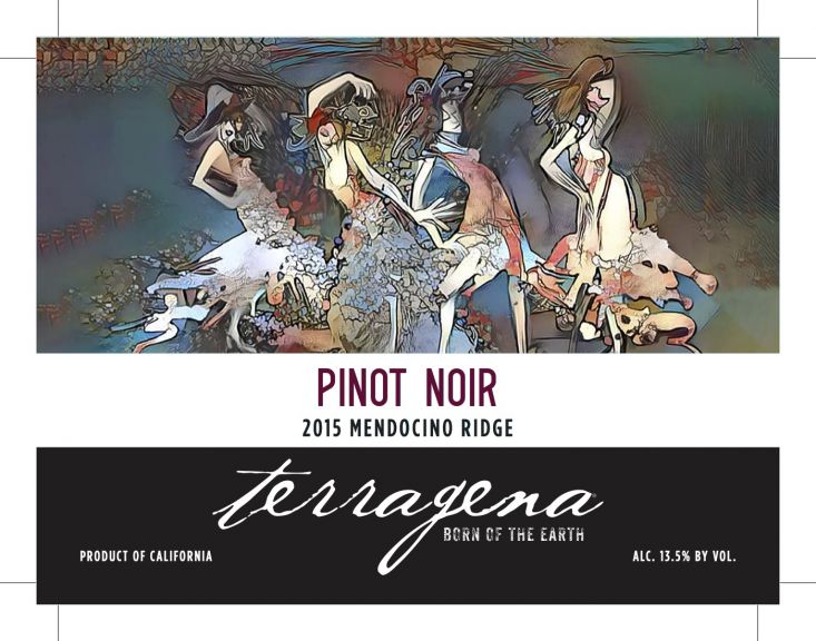 Photo for: Terragena Mendocino Ridge Pinot Noir