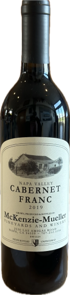 Photo for: McKenzie-Mueller Vineyards & Winery Cabernet Franc