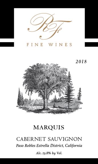 Photo for: RF Fine Wines Marquis Cabernet Sauvignon 2018