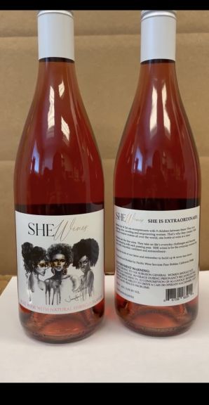Photo for: SHE WINES 2020 Organic Hibiscus Rosé She Is Extraordinary 