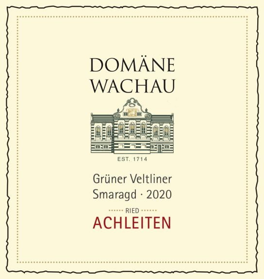 Photo for: Domäne Wachau Grüner Veltliner Smaragd Achleiten 2020