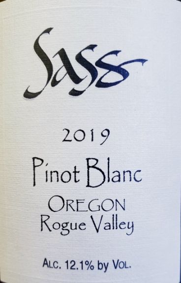 Photo for: Sass Pinot Blanc 2019