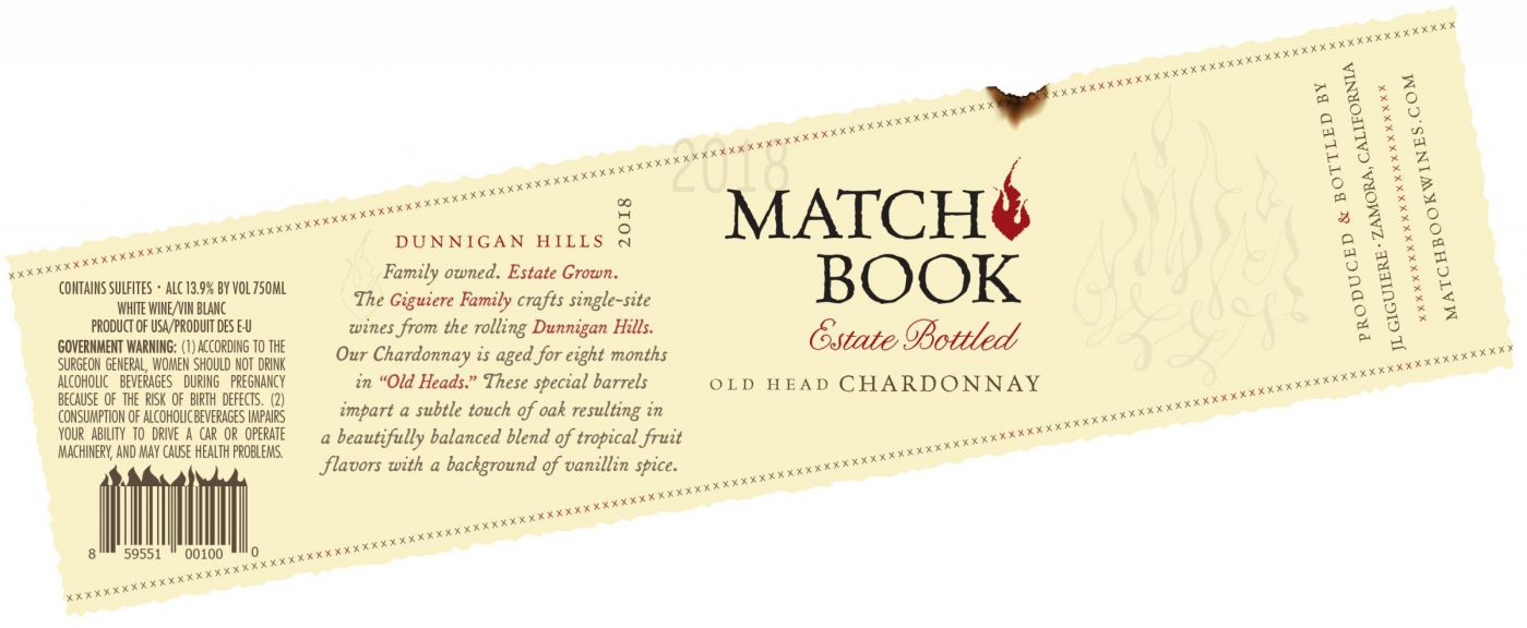 Photo for: Matchbook/Old Head Chardonnay