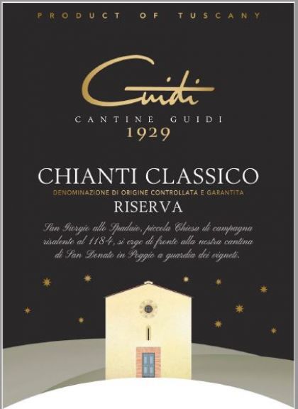 Photo for: Cantine Guidi 1929 Chianti Classico Riserva DOCG