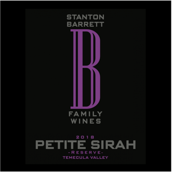 Photo for: Stanton Barrett Family Wines Petite Sirah Reserve