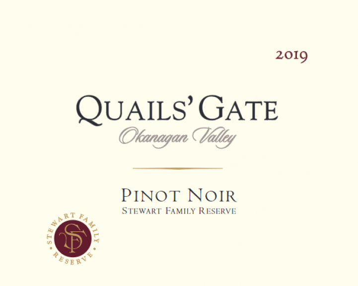 Photo for: 2019 Quails' Gate Stewart Family Reserve Pinot Noir 
