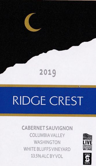 Photo for: Ridge Crest Cabernet Sauvignon 2019