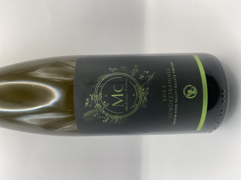 Photo for: McCarter Cellars Gewurztraminer Balleto vineyard