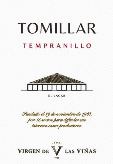 Photo for: Tomillar Tempranillo